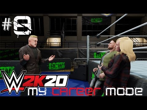 WWE 2K20 MY CAREER MODE GAMEPLAY #8 | BCW FOR LIFE!!