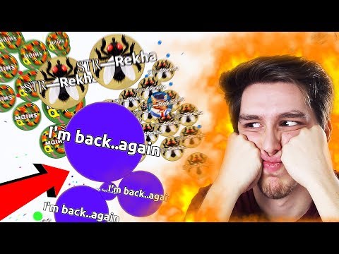 Playing agar.io ... again