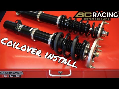 BC Racing coilover install on the E38 740i 7 series. The first real step to an "\"///M7\"" build.