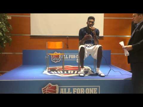 Lamayn Wilson comments after Kataja win over Rilski Sportist 28.10.