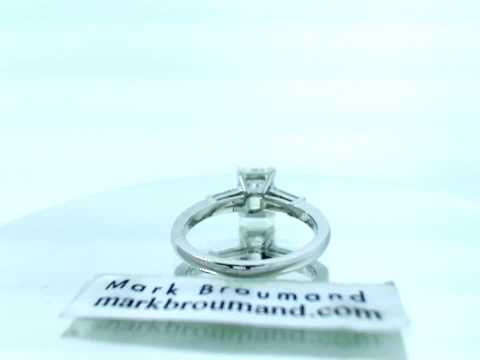Mark Broumand- 1.87ct Emerald Cut Diamond Engagement Anniversary Ring- www.markbroumand.com