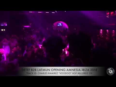 Detlef b2b Latmun Playing Charles Ramirez Boodo at Amnesia Ibiza