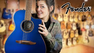 Video thumbnail for Fender Newporter Classic Acoustic Guitar by C. A. House Music