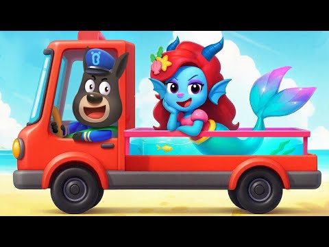 The Mermaid Story |🌊 WaterCity Mystery | Safety Rules | Sheriff Labrador | Kids Cartoon | BabyBus