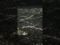 Chennai Night View From Flight