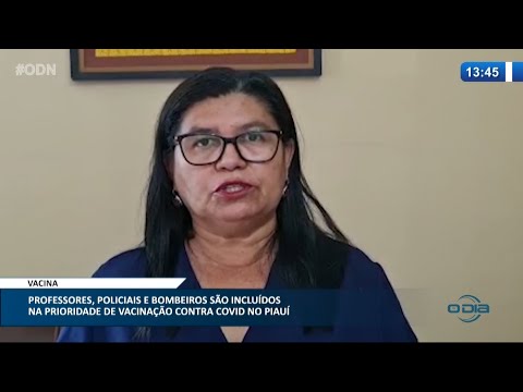 Professores, policiais e bombeiros são inclusos na prioridade de vacinação 06 04 2021