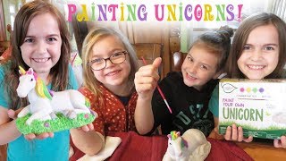 Painting Your Own Unicorn Challenge!! | Crazy8Family