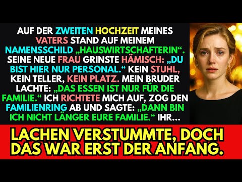 Mein Vater bezeichnete mich auf seiner Hochzeit als ‚Hausmeister‘ obwohl ich 40 % seiner Firma besaß