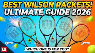 14 Best Wilson Tennis Rackets You Should Buy in 2026 🔥