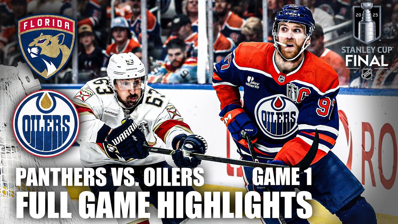 Stanley Cup Final Game 1: Florida Panthers vs. Edmonton Oilers | Full Game Highlights | ESPN NHL