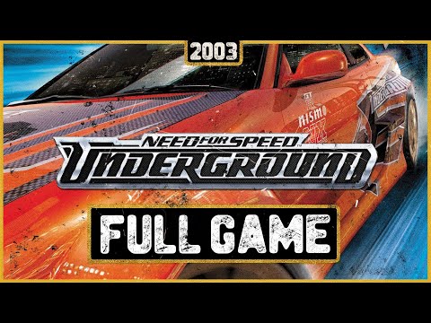 NEED FOR SPEED: UNDERGROUND - FULL GAME PLAYTHROUGH NO COMMENTARY