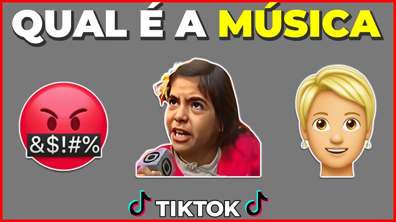 😱 Adivinhe a Música do TIKTOK com Emojis 🔥 NINGUÉM Acerta Todas!