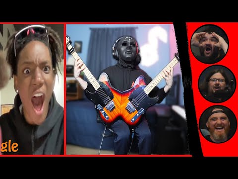 Guitarist Plays TWO GUITARS at once on Omegle - @TheDooo | RENEGADES REACT TO
