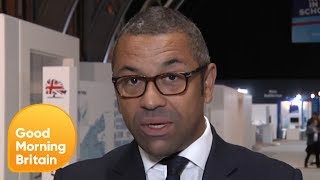 James Cleverly MP Defends Sir Desmond Swayne's Use of Blackface | Good Morning Britain video