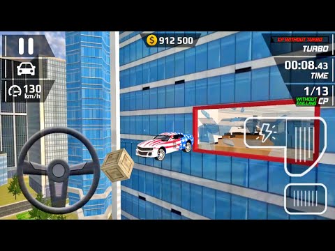 Smash Car Hit: American Vehicle Driving Stunts Simulator - Android Gameplay Walkthrough