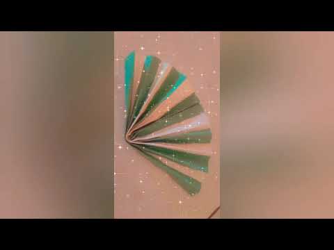 DIY beautiful hand fan || Best nd easiest paper craft idea