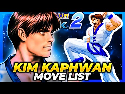 KIM KAPHWAN MOVE LIST - Capcom vs. SNK 2: Mark of  the Millenium 2001 (CVS2)