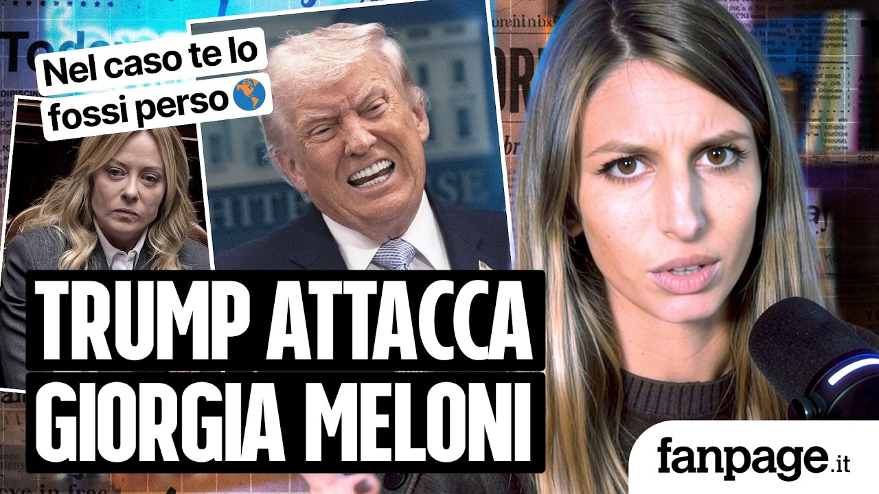 Trump scarica Giorgia Meloni, ma l’attacco del tycoon potrebbe essere una buona notizia per lei