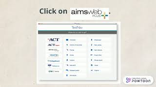 Logging Into aimsWeb Plus Through TestNav