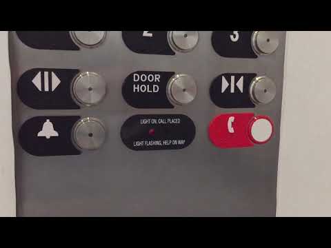 NEAT OTIS Traction Service Elevator @ Hazard Center Corporate Tower, San Diego, CA