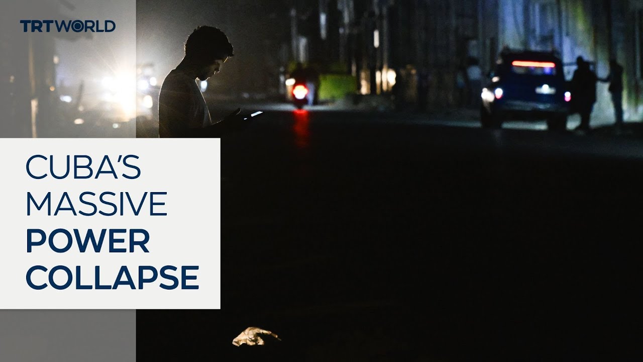 Cuban power grid collapses for the second time in a week