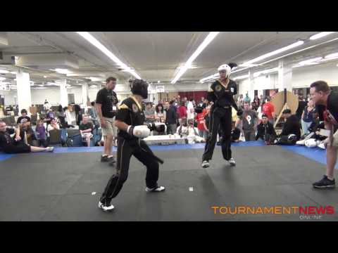Chelsey Nash vs Nicole Pelland WAKO Women's Fighting Final at New England Open 2012
