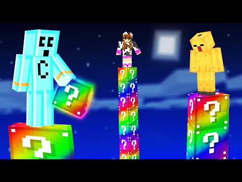 SUPER Lucky Block PILLARS Challenge