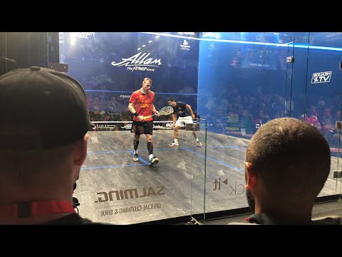 British Open Squash live Matthew v Momen