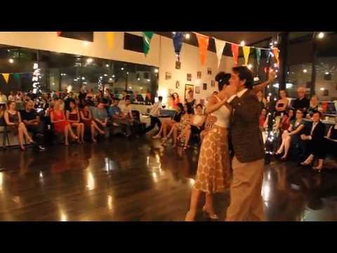 Pablo Inza & Sofia Saborido, performance No. 3, tres leches milonga, June 3, 2016