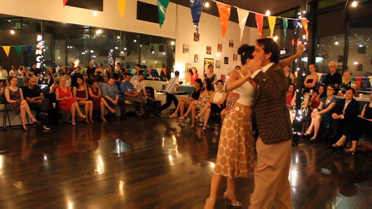 Pablo Inza & Sofia Saborido, performance No. 3, tres leches milonga, June 3, 2016