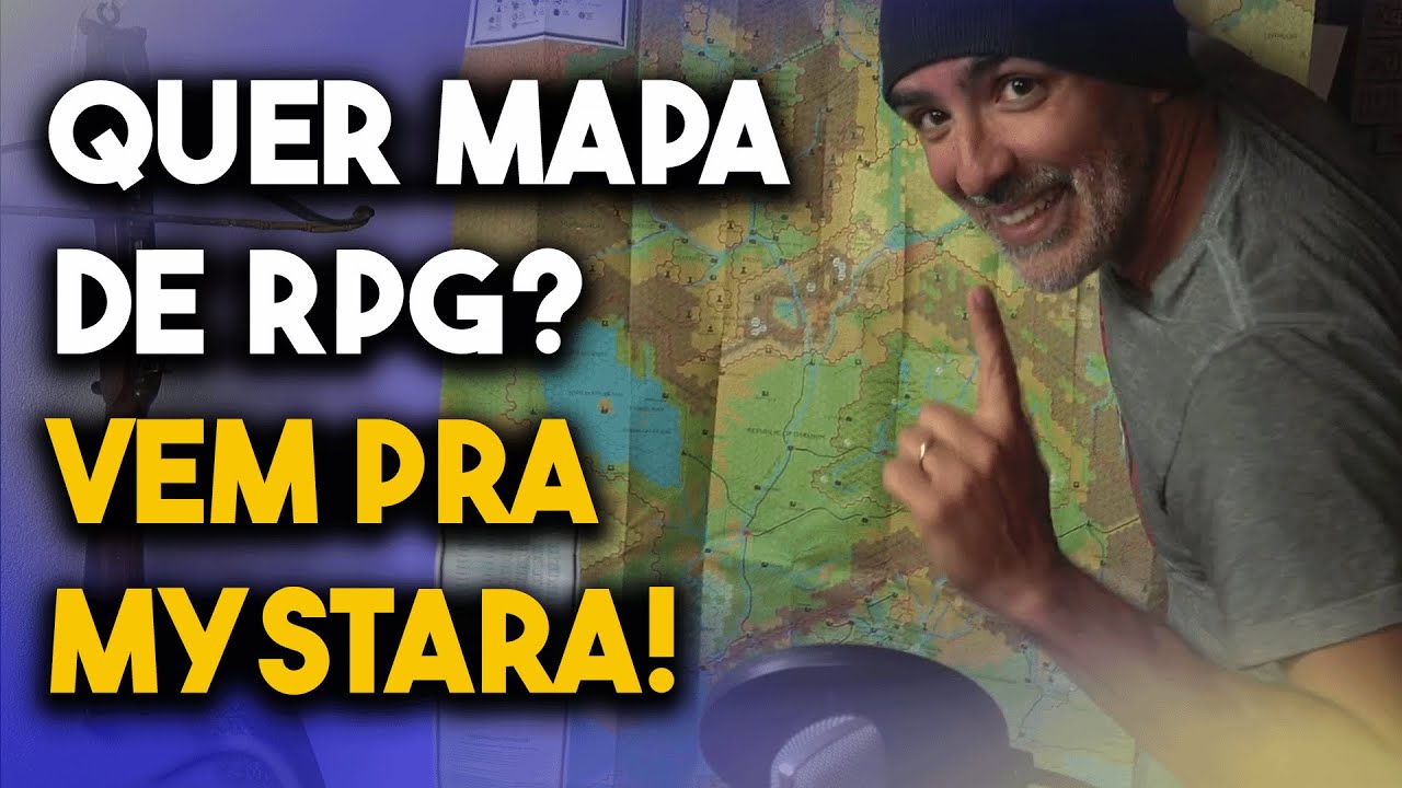 O MAIOR MAPA DE RPG! | MUNDOS ESQUECIDOS DE D&D: MYSTARA