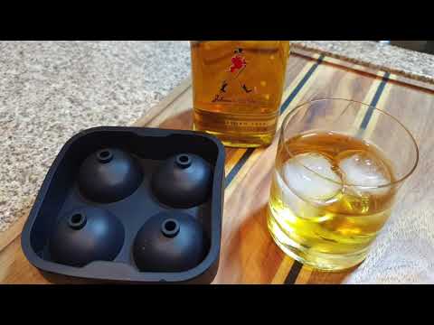 Como utilizar forma de gelo em esfera de silicone