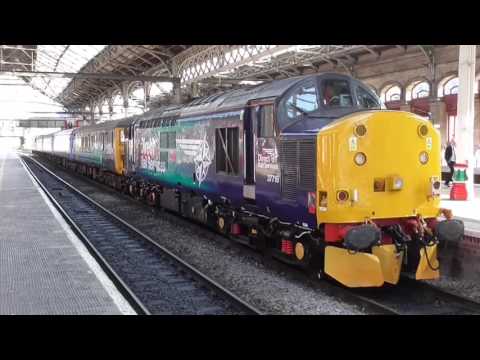 37716/37401 on Cumbrian Coast Duties, 4th May 2016 THRASH !!
