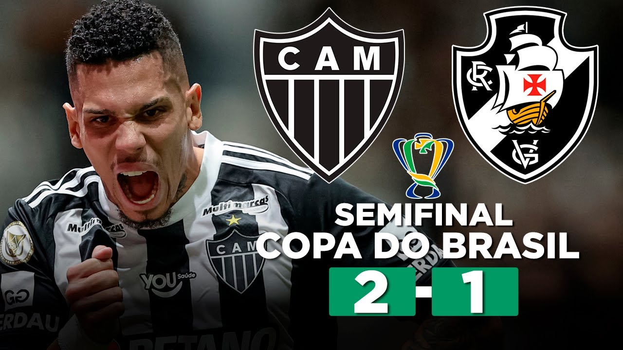 ATLÉTICO-MG x VASCO AO VIVO Copa do Brasil 2024 SEMIFINAL | Narração