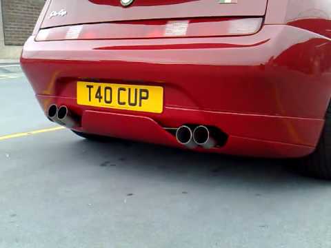 alfa romeo gtv cup ragazzon exhaust v6 24v number 120
