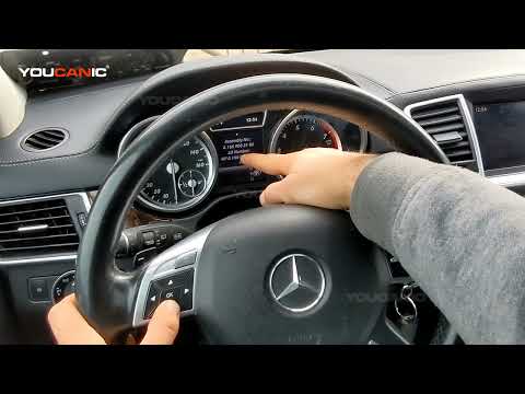 Mercedes Benz GL & GLS Class X166 Check Chassis Code on Cluster