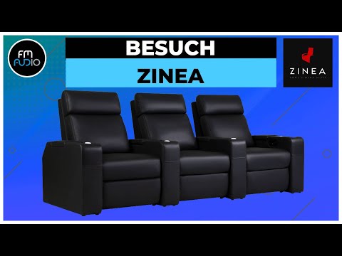 Besuch bei Zinea - Spezialist für Heimkinosessel inklusive Traumkino