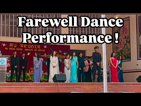 Farewell Dance performance | By class 12th students of St. Anselm’s North City school, Jaipur