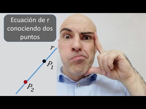 ▷ Cómo hallar la ECUACIÓN GENERAL DE UNA RECTA QUE PASA POR DOS PUNTOS en el plano cartesiano