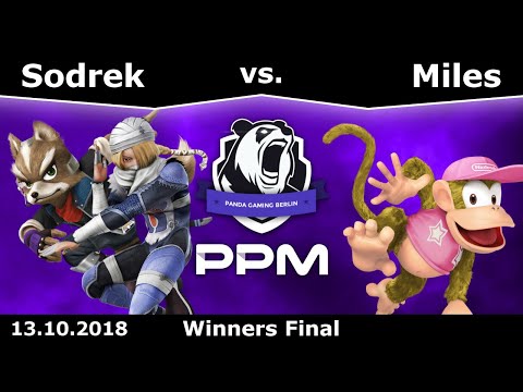 Big PPM X - Sodrek (Fox,Shiek) Vs. Miles (Diddy Kong) - Winners Finals