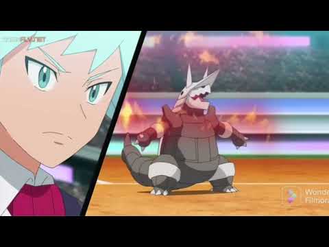 Gengar usa fuego fatuo y quema a Aggron