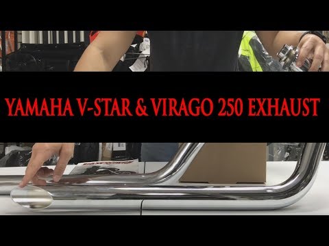 Easyriders / West Eagle Exhaust Review for Yamaha Virago and V-Star 250