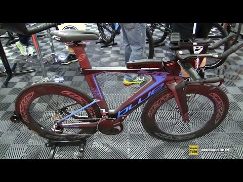 2017 Blue Elite Triad SL Triathlon Bike - Walkaround - 2016 Interbike Las Vegas