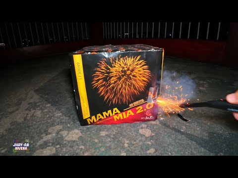 49 Shots Mama Mia 2.0 by LF Fireworks || Caloocan, Philippines New Year's eve 2026