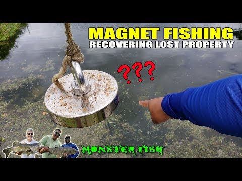 Magnet Fishing Returning Lost Property | Monster Mike