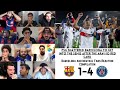 BARCELONA and Neutral Fans Reactions to BARCELONA 1-4 PSG | UCL QF 2nd Leg | 17-04-2024