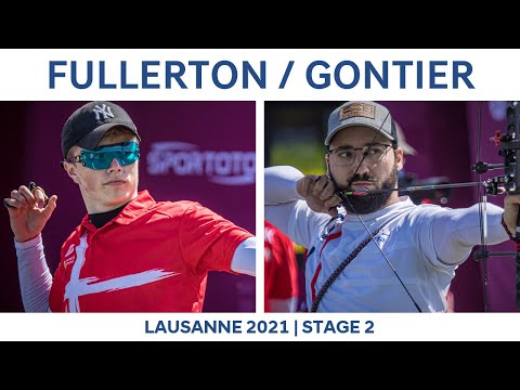 Mathias Fullerton v Adrien Gontier – compound men bronze |Lausanne 2021 Hyundai Archery World Cup S2