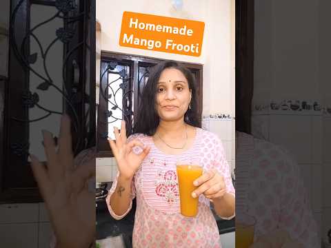 Mango Frooti Recipe | Homemade Frooti | Amrita's Rasoi #ytshorts #frooti @Amritakirasoise