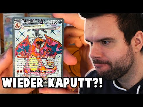 IST DAS GLURAK DIESES MAL INTAKT?! - Pokemon OBSIDIAN FLAMME Display Unboxing 😄