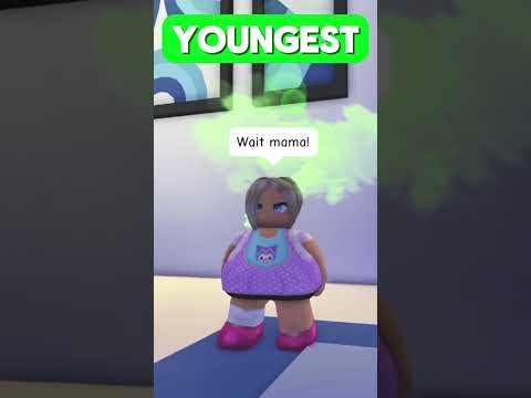 When YOUNGER sibling is the FAVORITE… 😭💀 #adoptme #roblox #robloxshorts